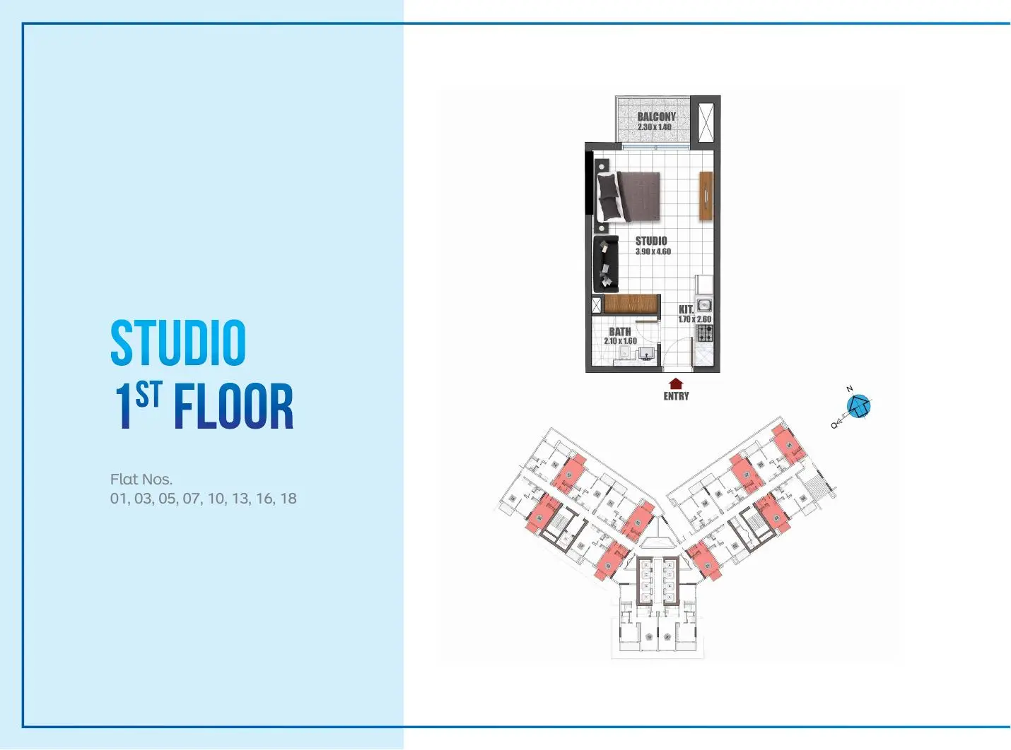 Studio first floor plan