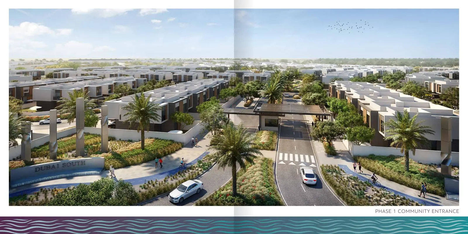 Phase 1 gated community entrance