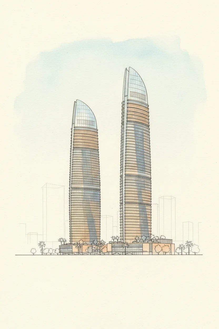 Drawing of Canal Heights