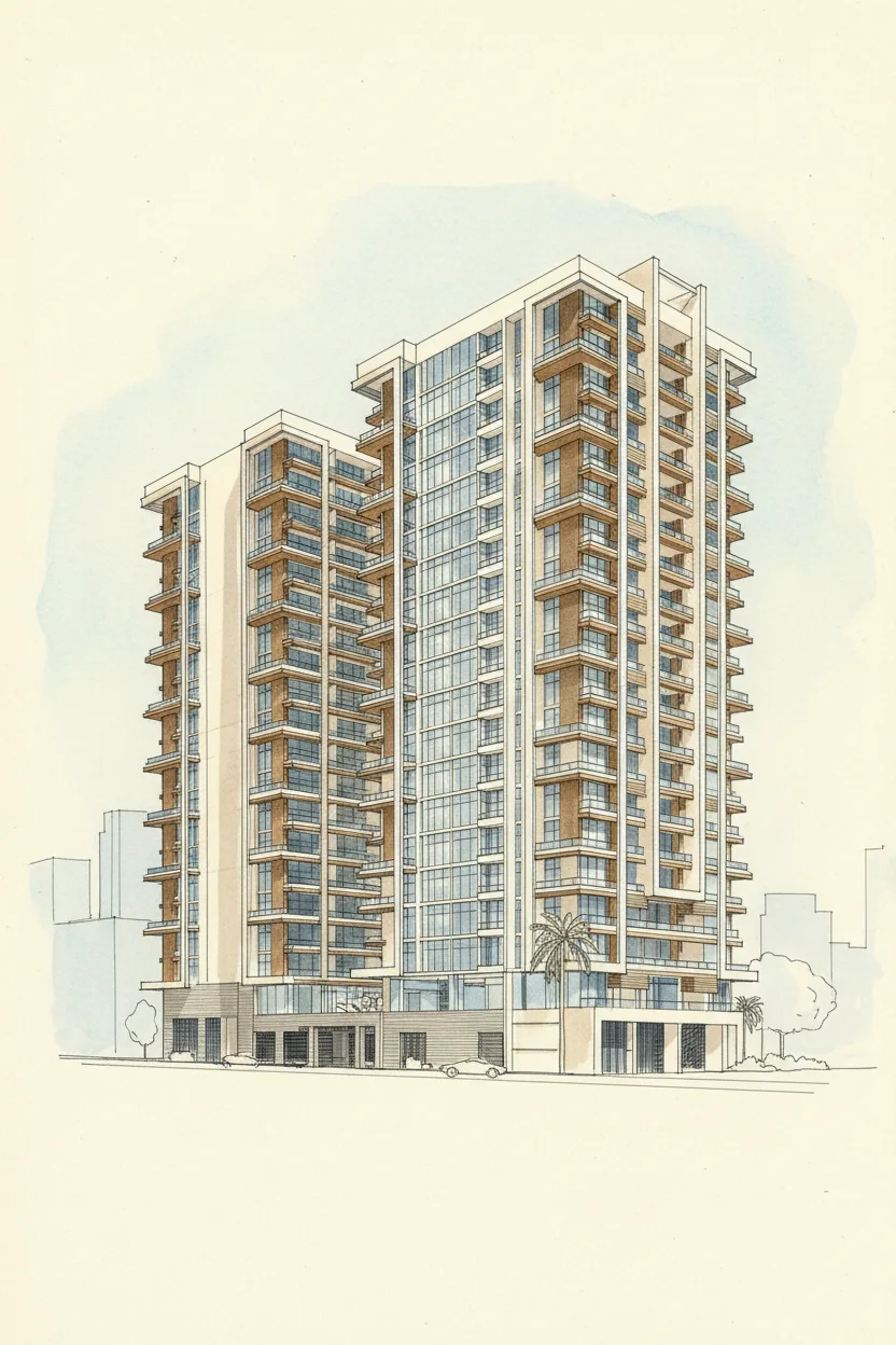 Drawing of Royal Regency