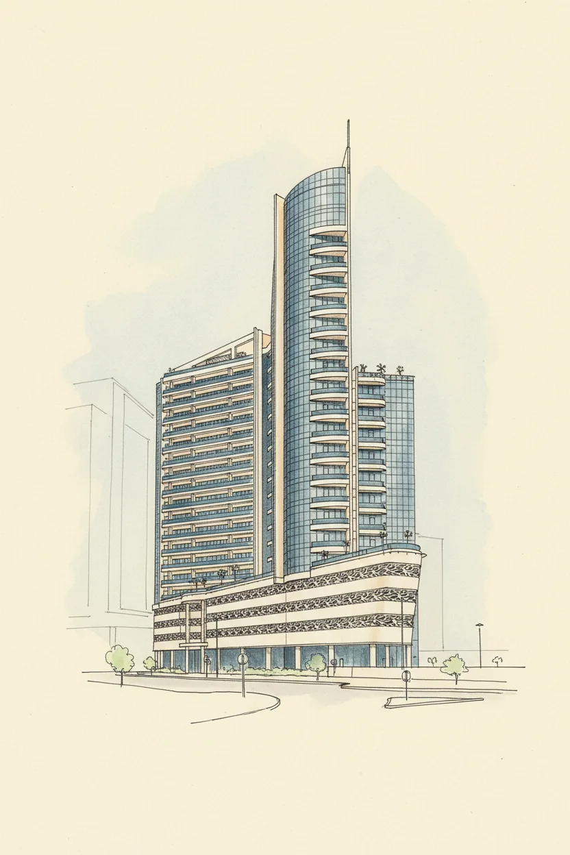 Drawing of The Bay