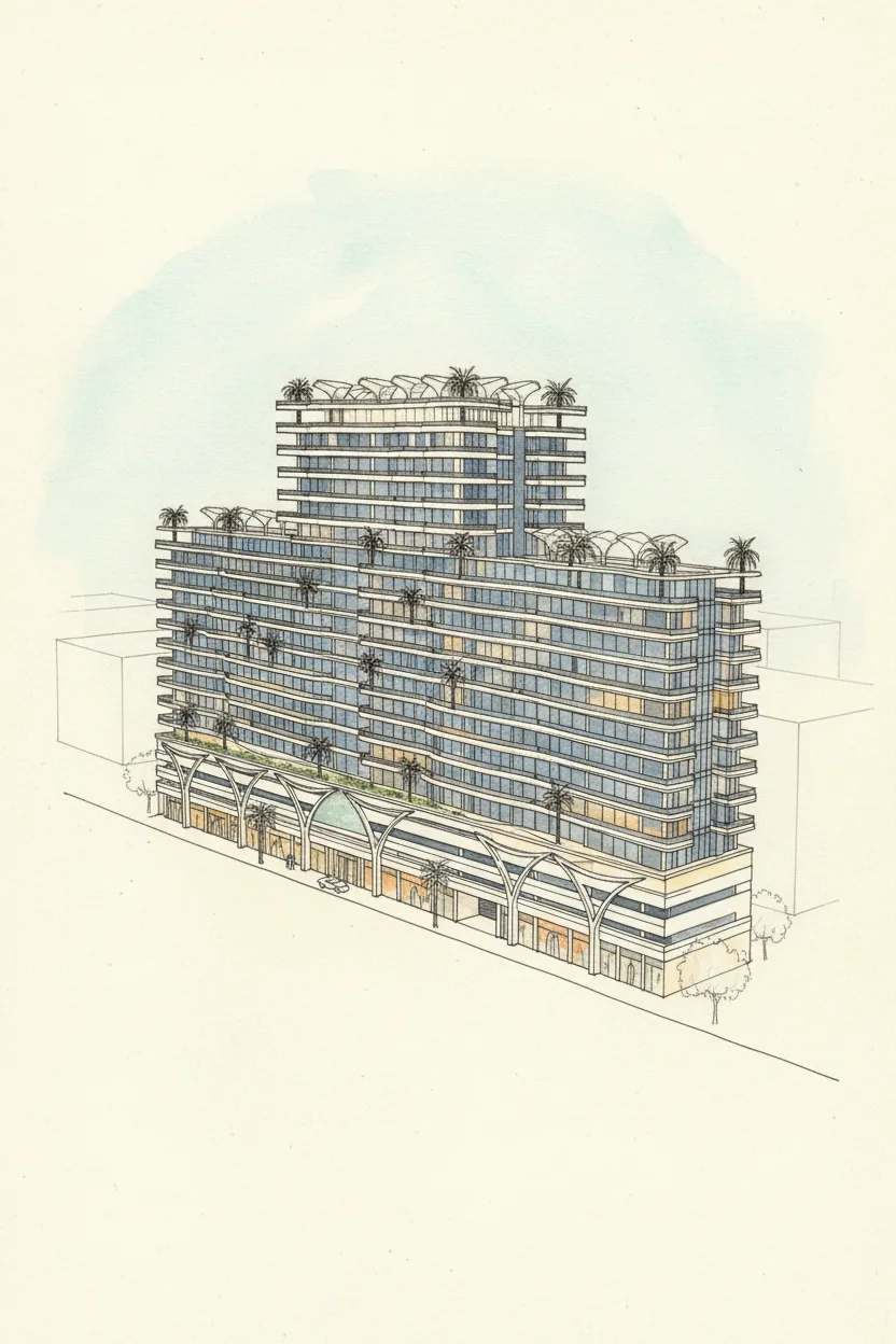 Drawing of 311 Boulevard