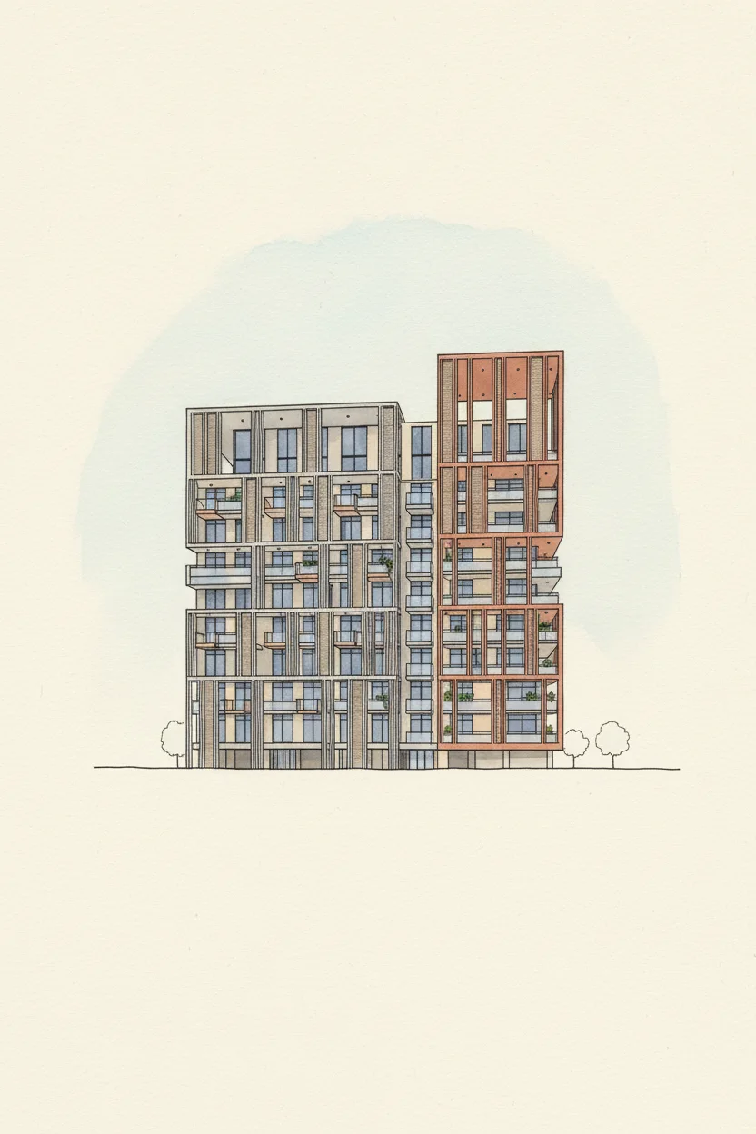 Drawing of AB Cavalier