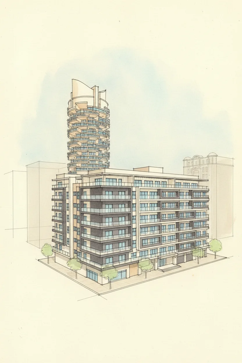 Drawing of Al Zain Residence