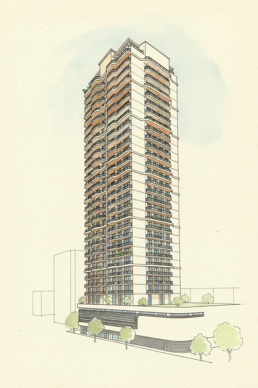 Drawing of Alta