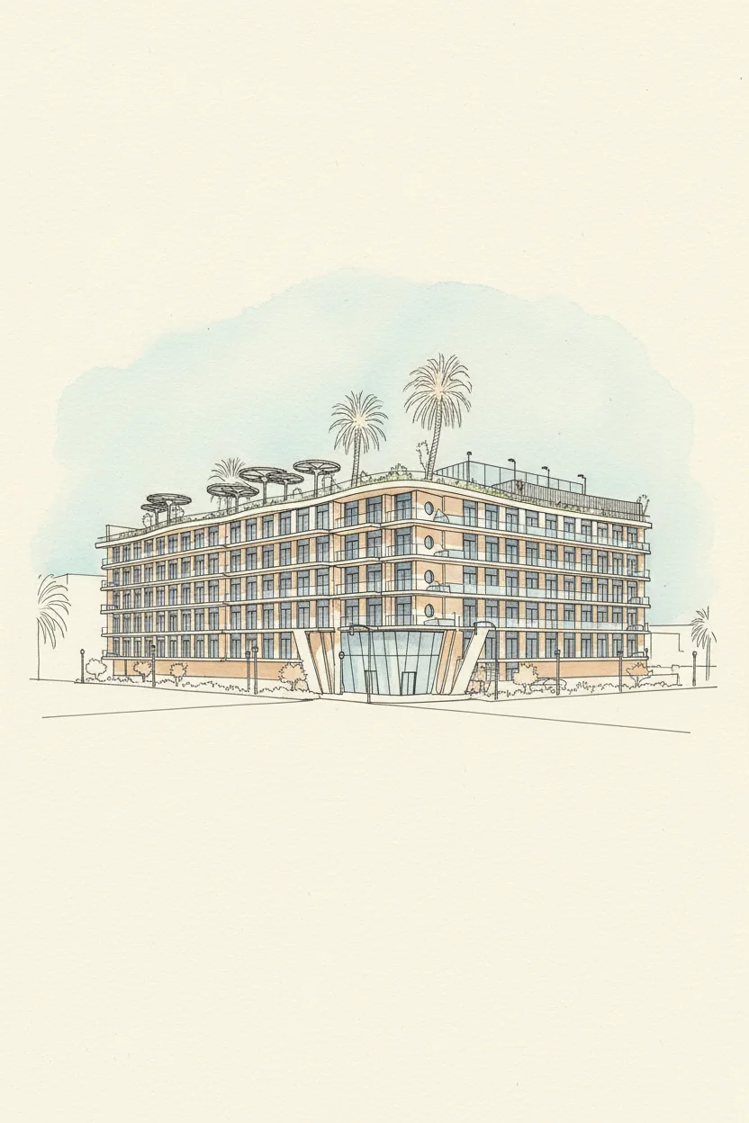 Drawing of Avana Residences