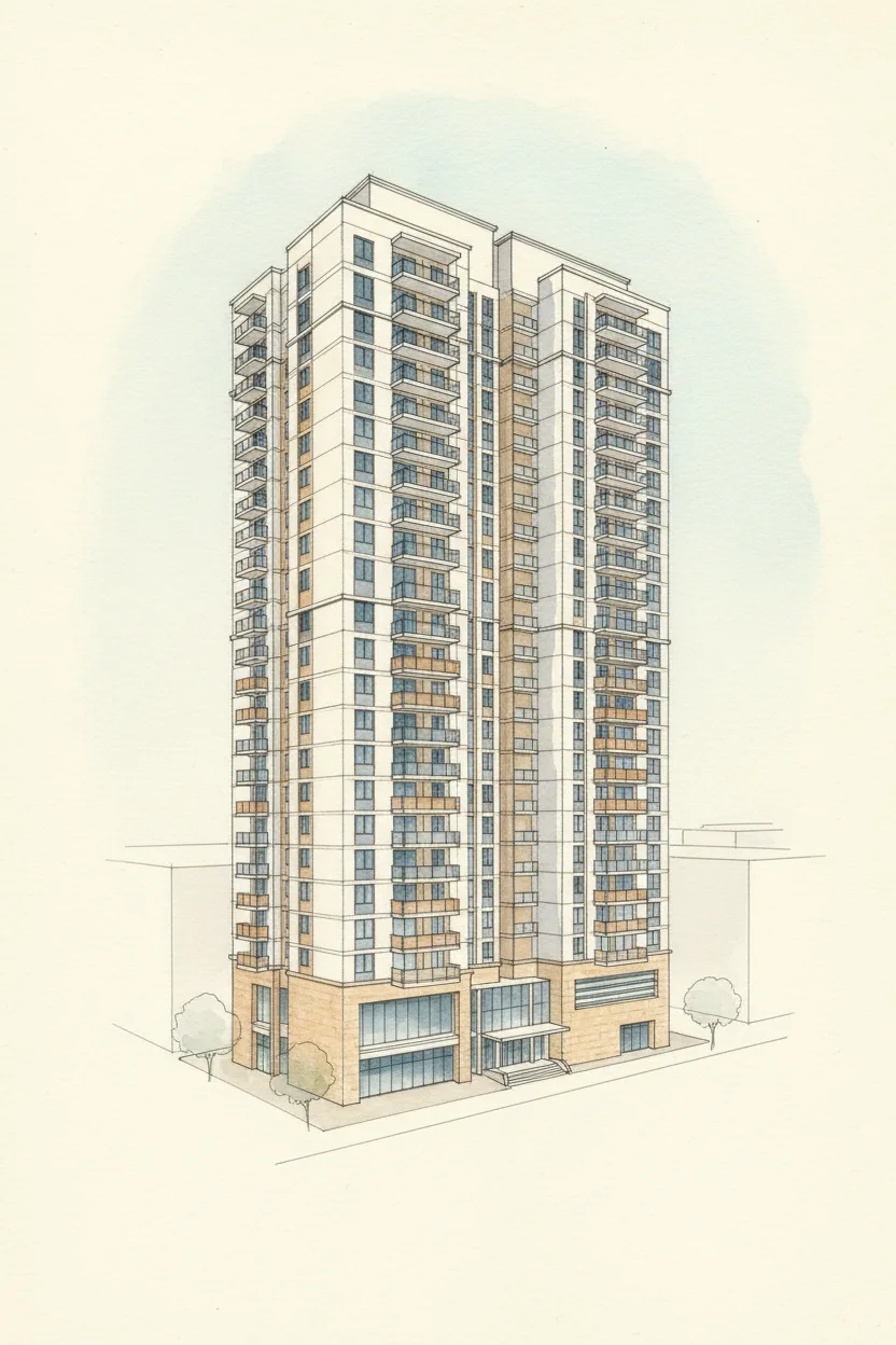 Drawing of Baynonah Business Centre