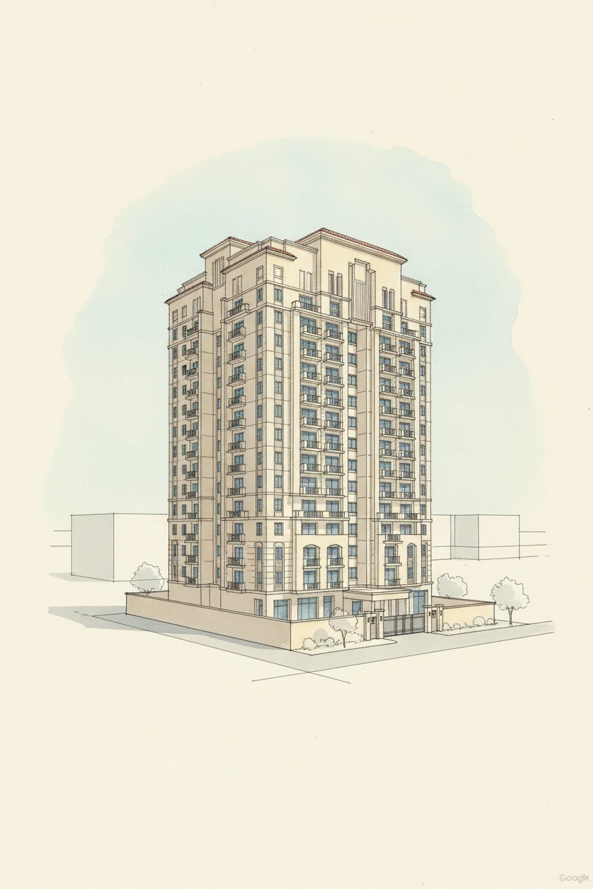 Drawing of Block U