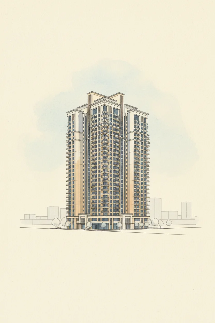 Drawing of Centre Court