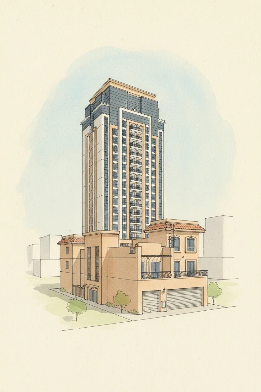 Drawing of District 14