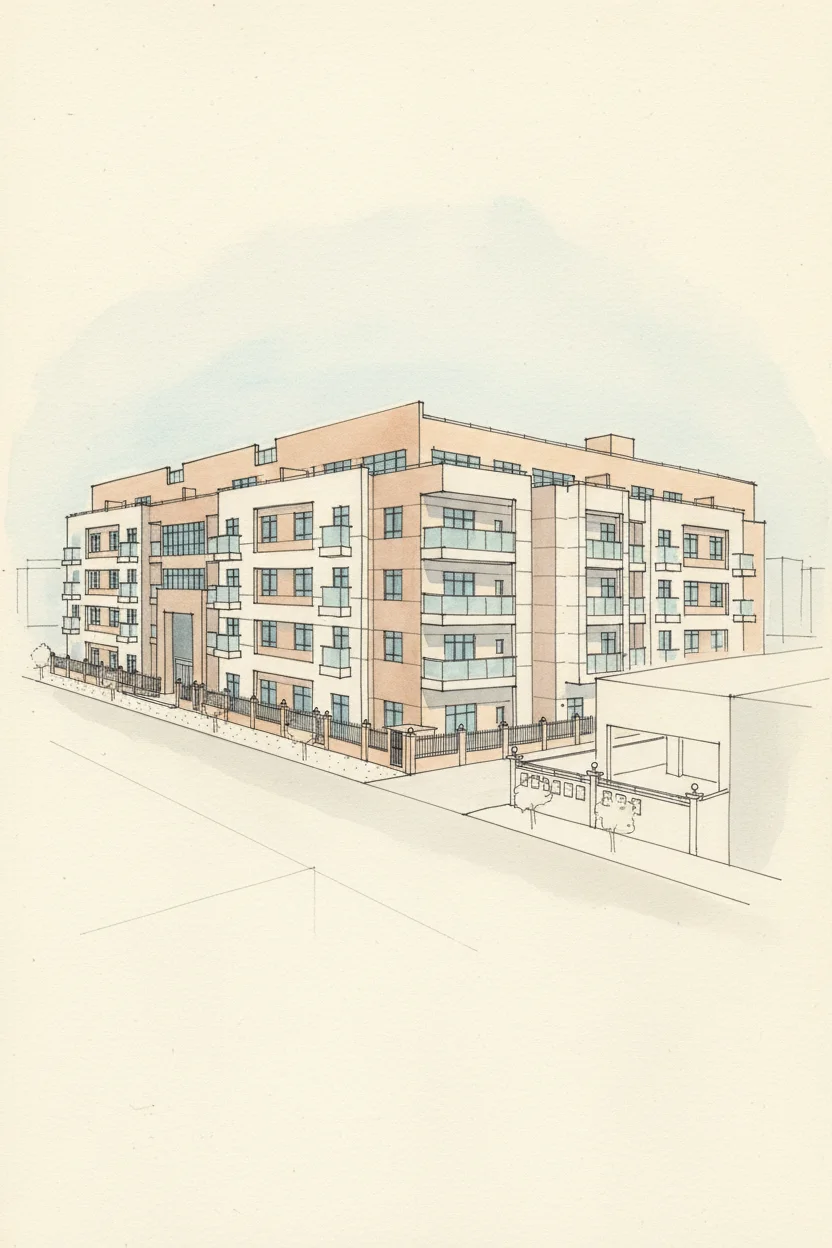 Drawing of District 15