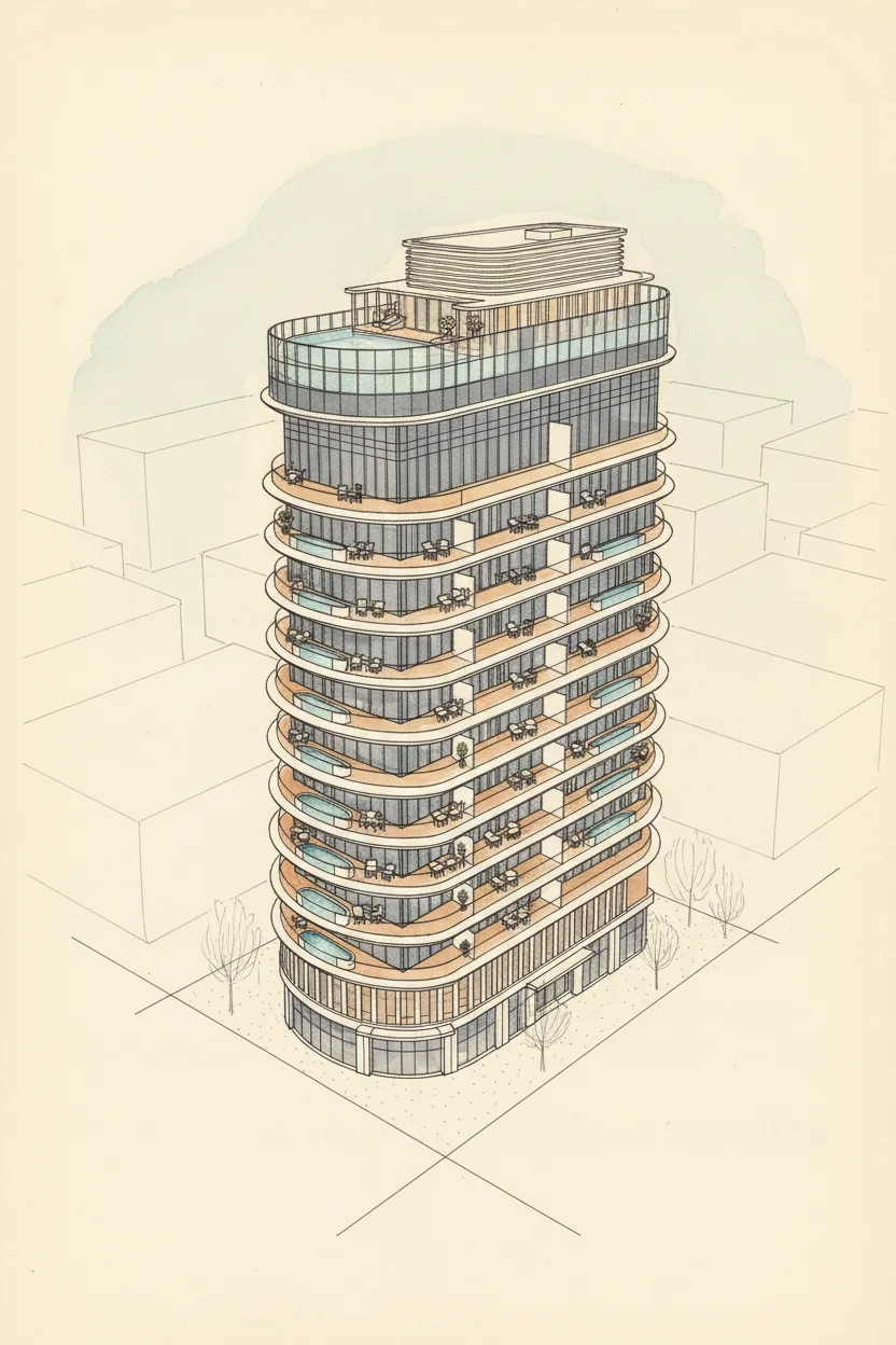 Drawing of Electra by Acube Developers