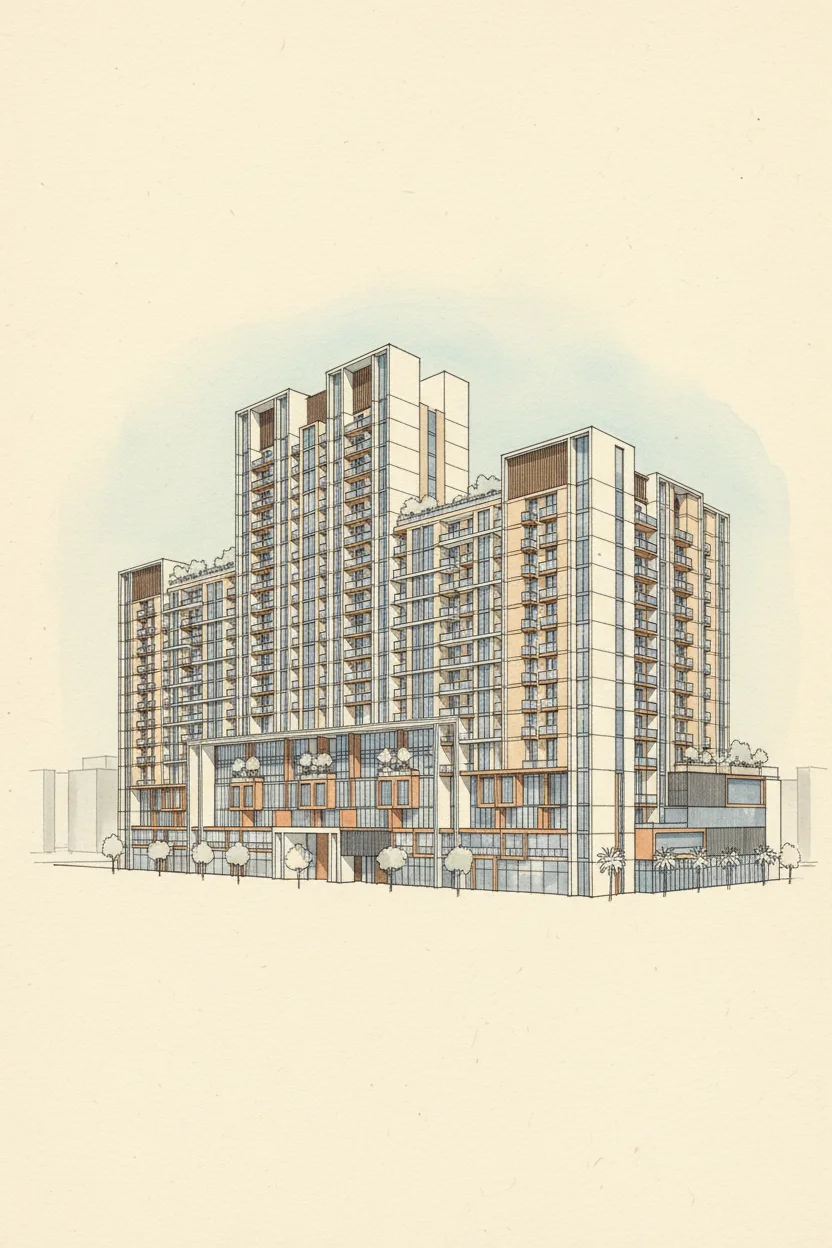 Drawing of Levanto by Oro24