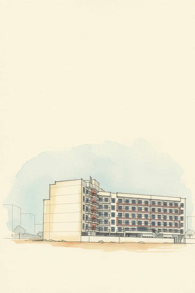 Drawing of Lucky Royale Residence