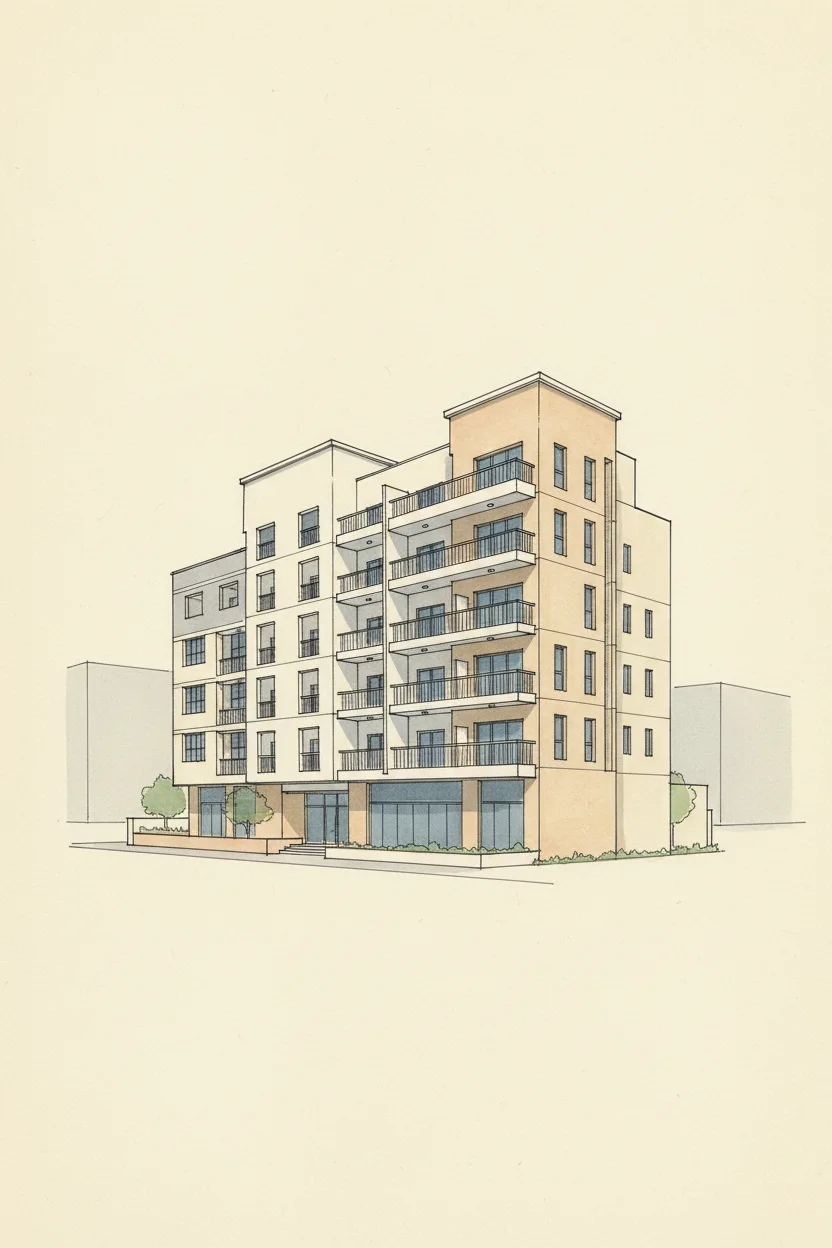 Drawing of Noora Residence 2