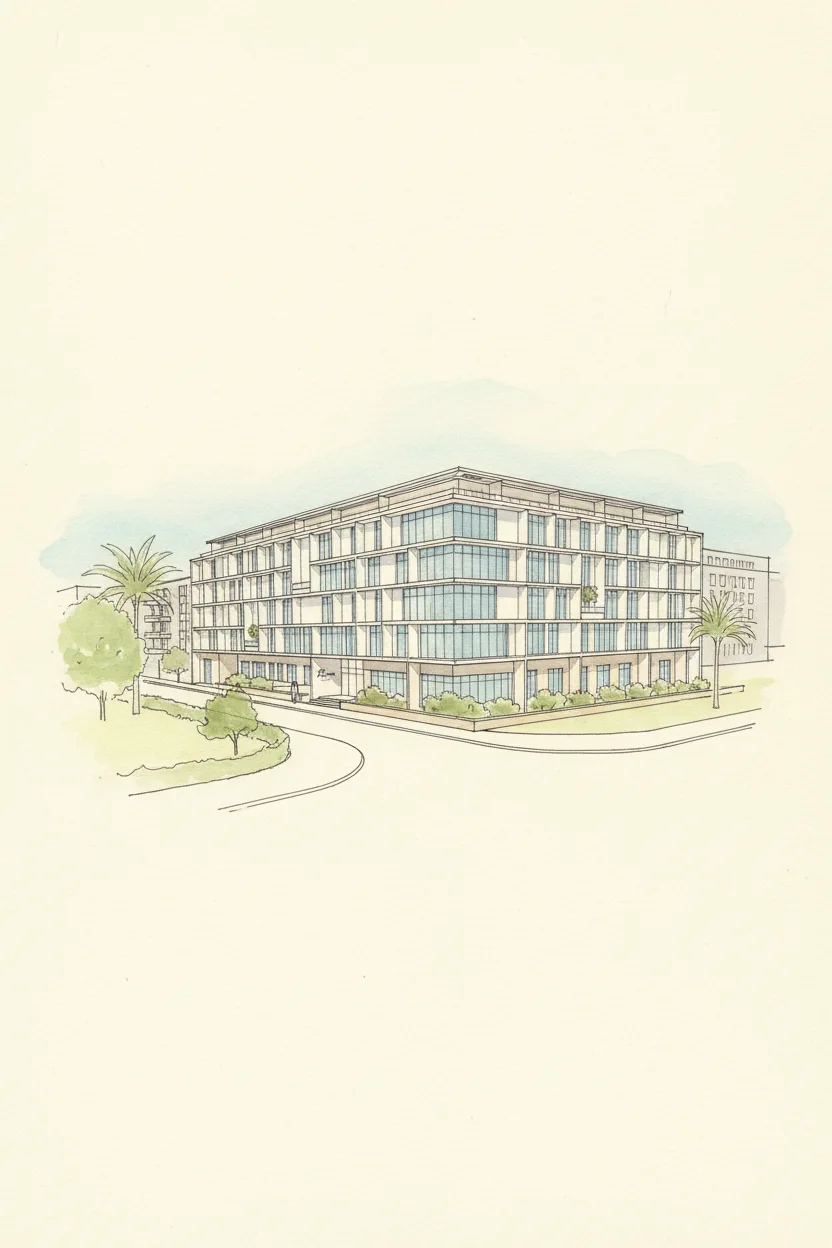 Drawing of Roma Residences