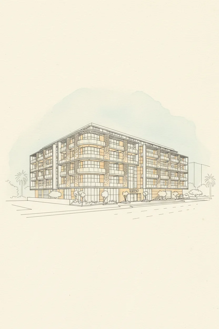Drawing of Sereno Residences