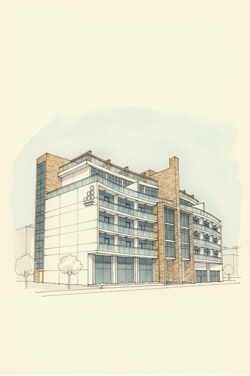 Drawing of Shamal Terraces 2