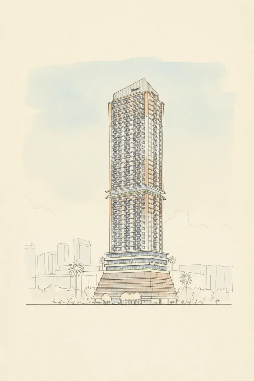 Drawing of Sky Level 1