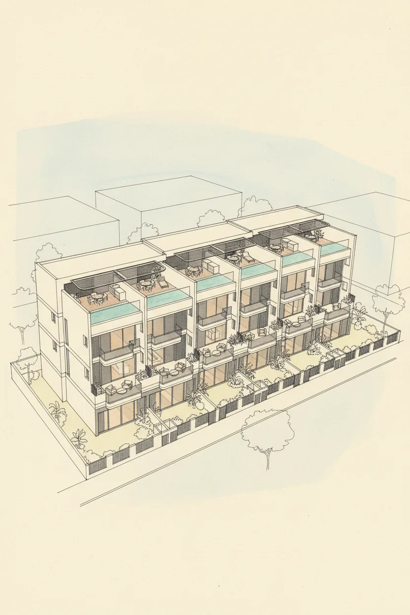 Drawing of Sol Terra Casa
