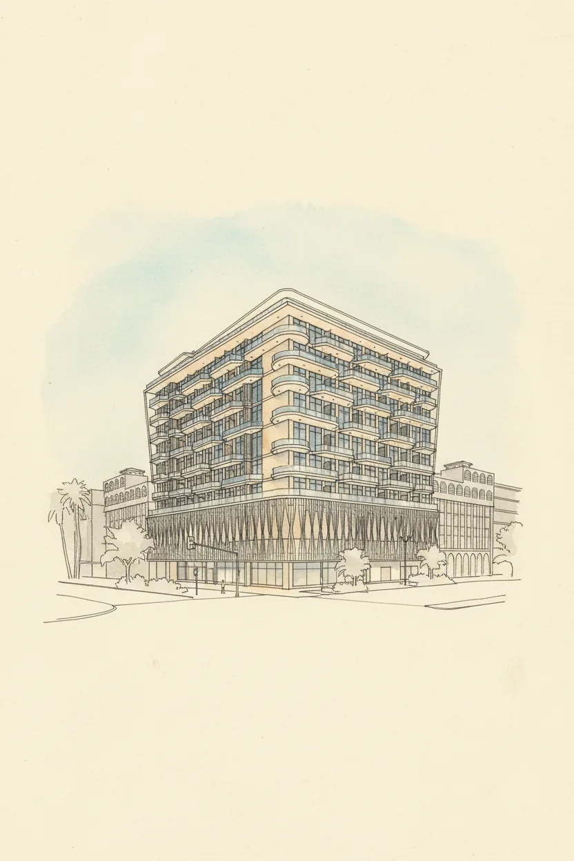 Drawing of Vitality Residence