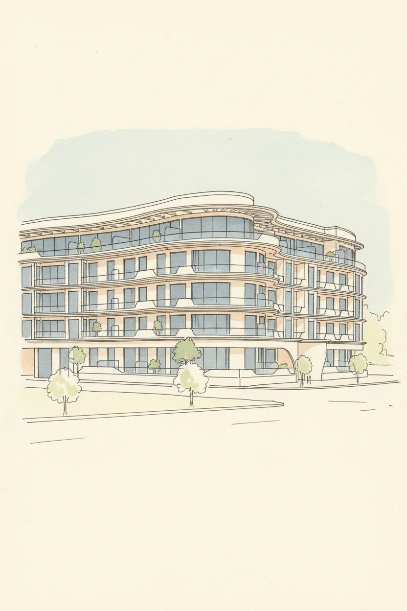 Drawing of Xenia Residences