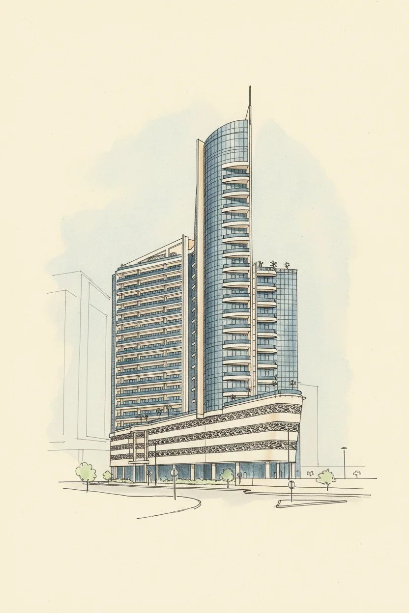 Drawing of The Bay