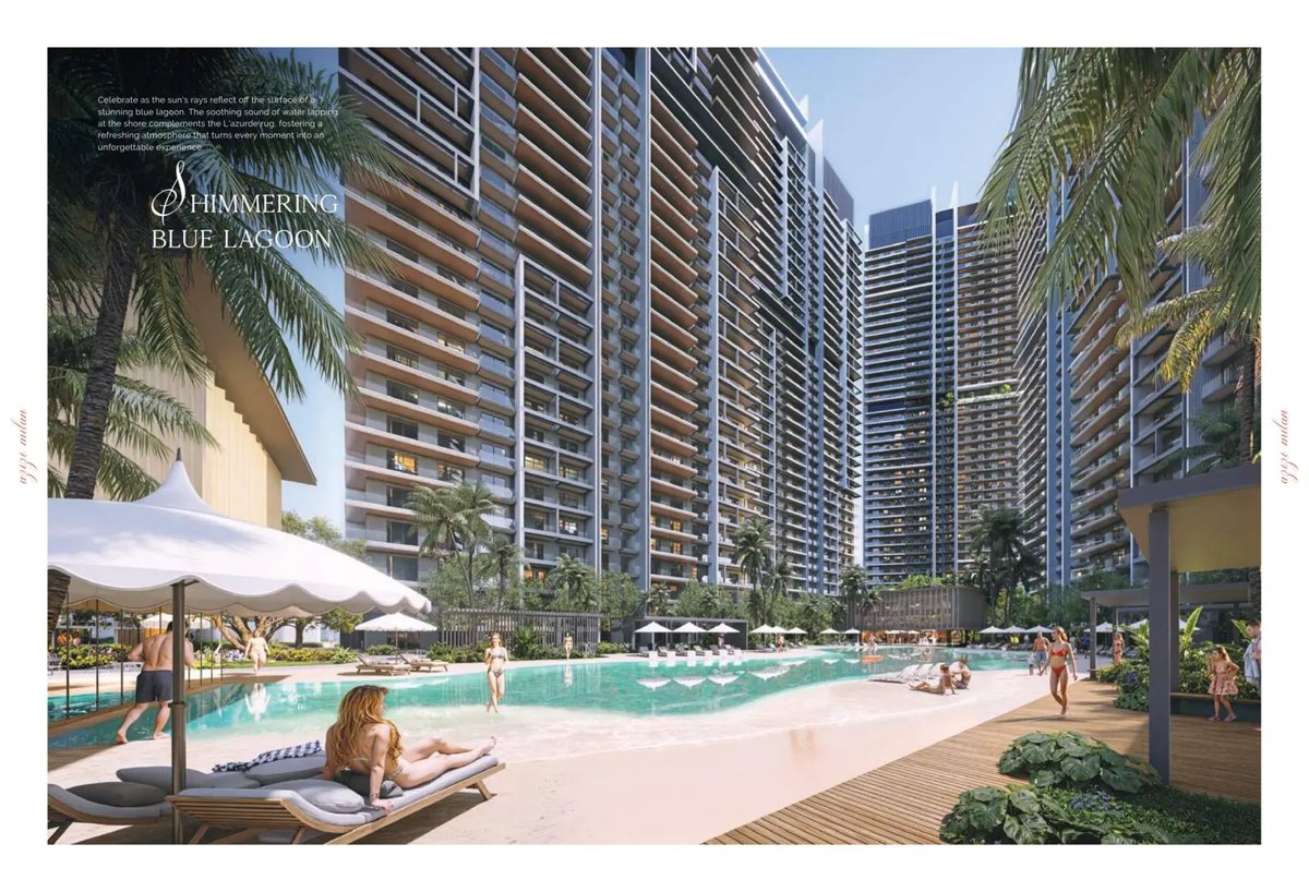 Azizi Milan Heights Podium City of Arabia Dubai