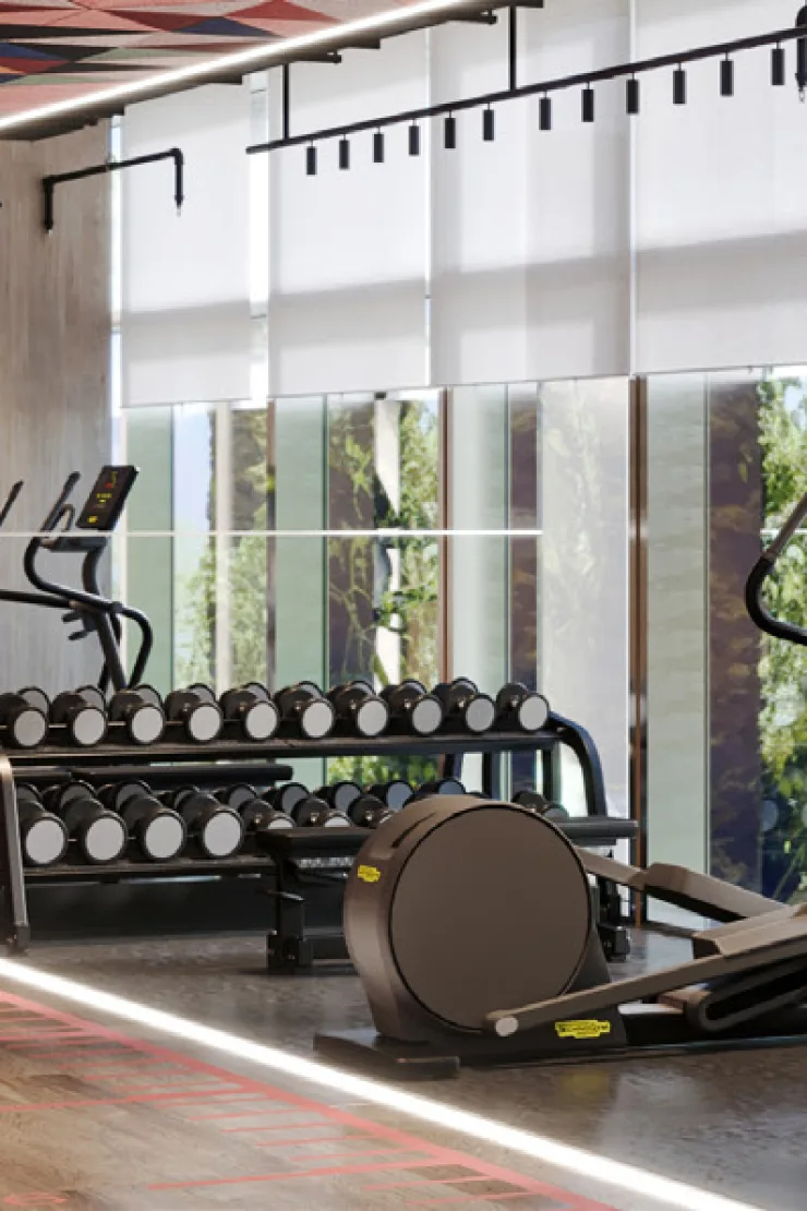 shared gym