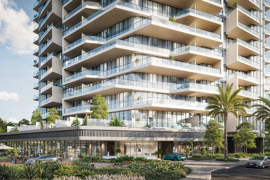 Front view render, podium and lower floors (900x600)