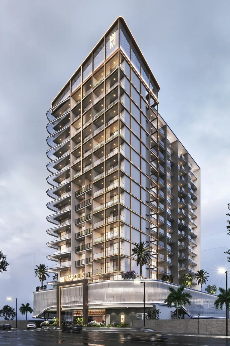 Exterior render of the tower (740x1110)