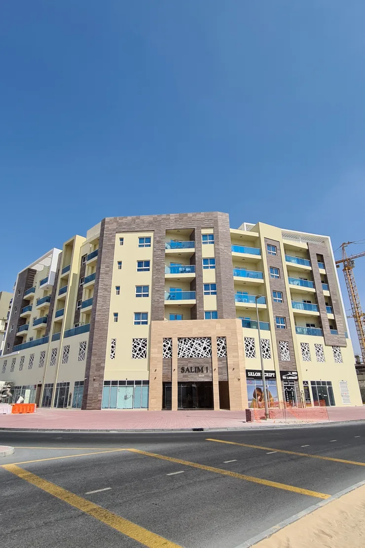 outside full height, front with the SALIM 1 sign over the entrance