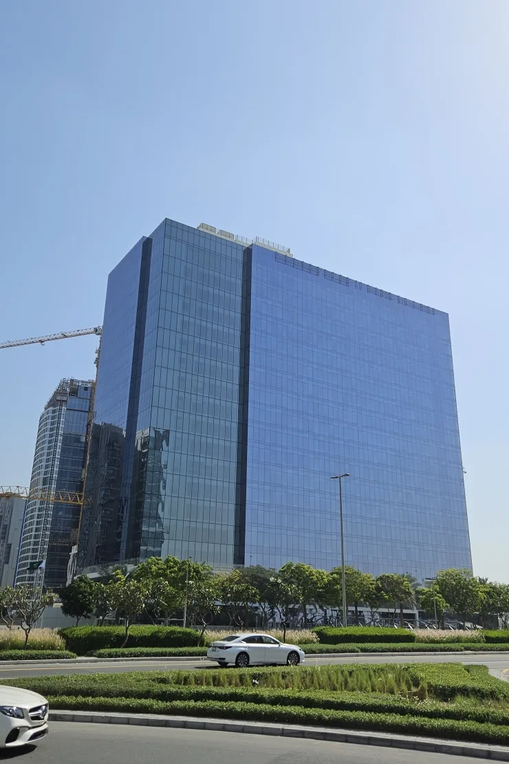 outside, full height; The One Hotel, rebranded Grand Millennium Business Bay in 2025 (740x1110 portrait)