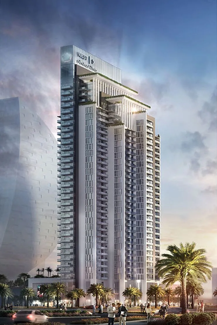 West 5 tower full-height developer render