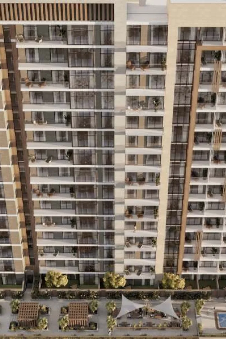 outside, facade ground to upper floors