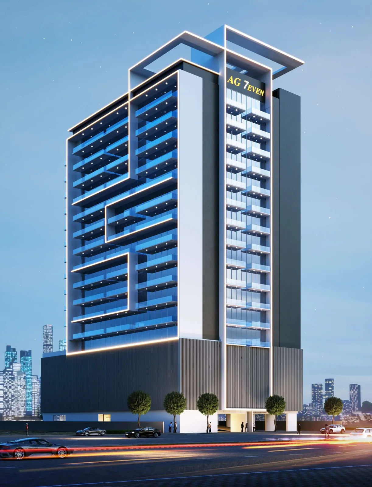 Exterior tower render, day, portrait 1955x2560