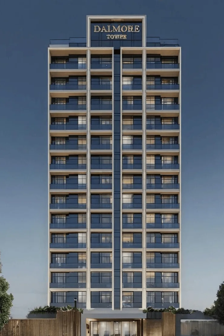 outside full height, DALMORE name on roof