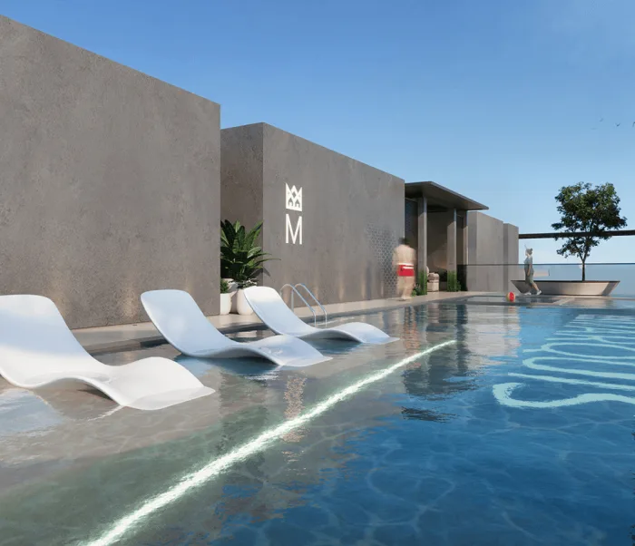 shared swimming pool