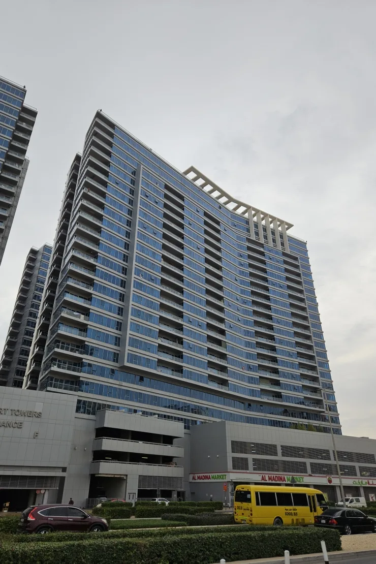 outside, second angle with podium