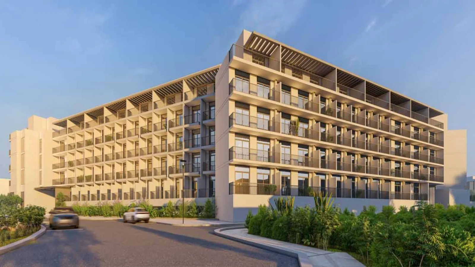 Developer render of the full building from the street