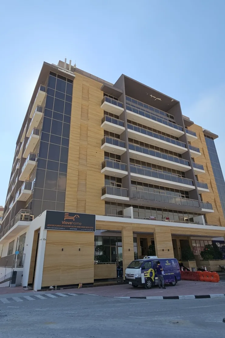 Exterior close view with entrance (740x1110)